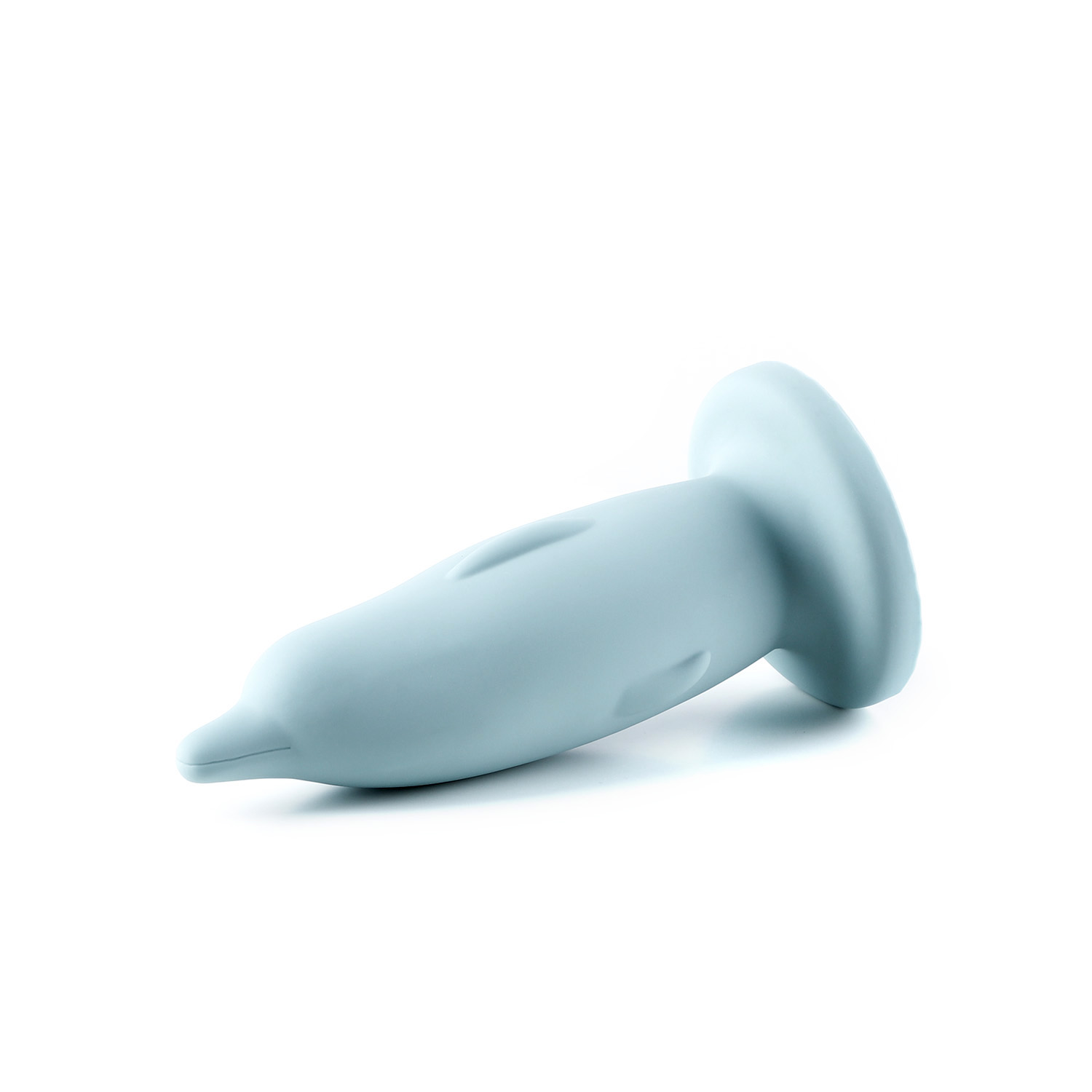 FANTASY DOLPHIN TEXTURED SILICONE DILDO ANAL PLAY IN BULE