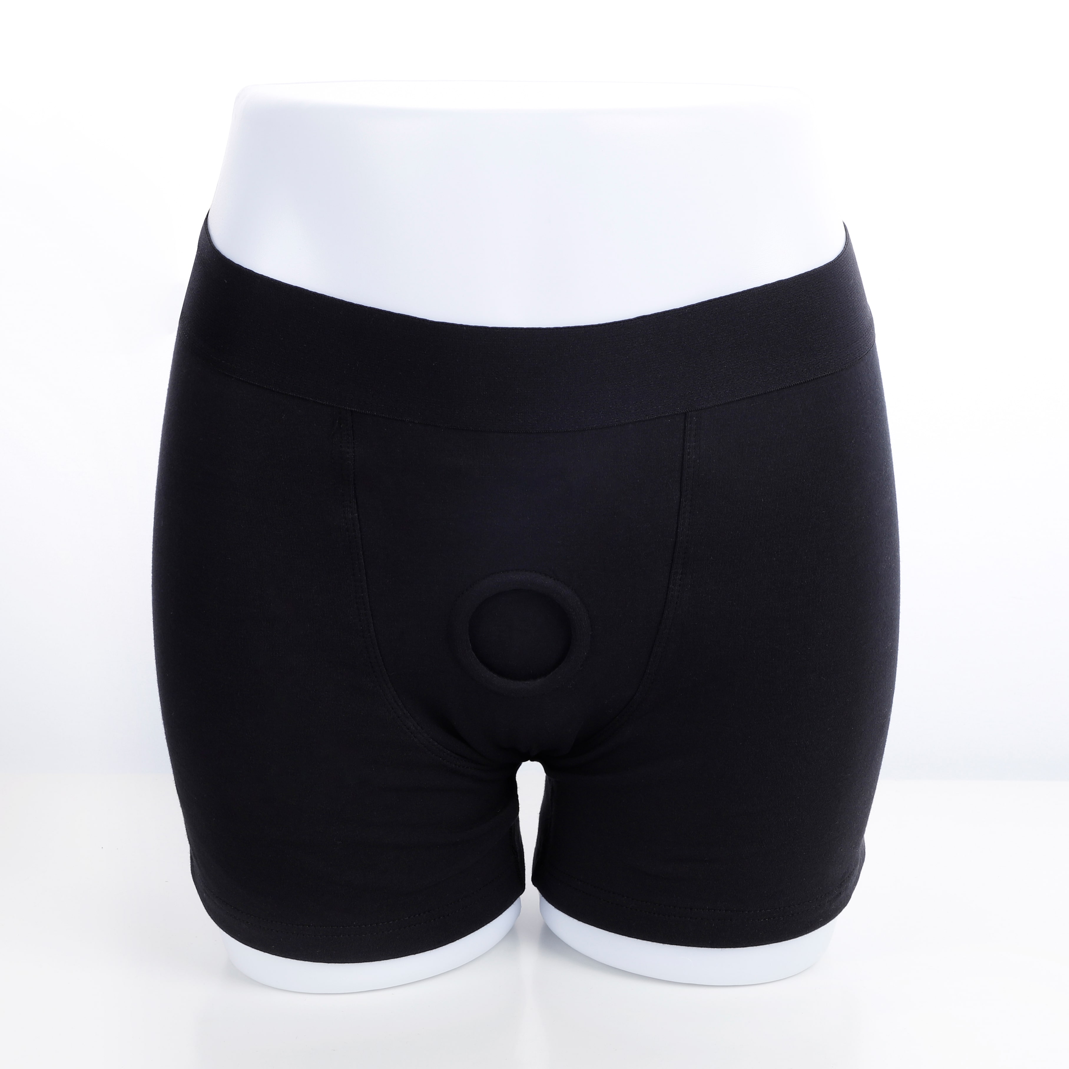 Boxer Strap on Brief Harness SnugHer Balck S-3XL
