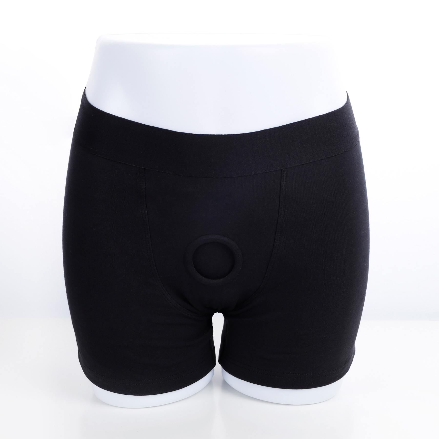 SnugHer Boxer Harness + Grinding Sex toy Strap Ons