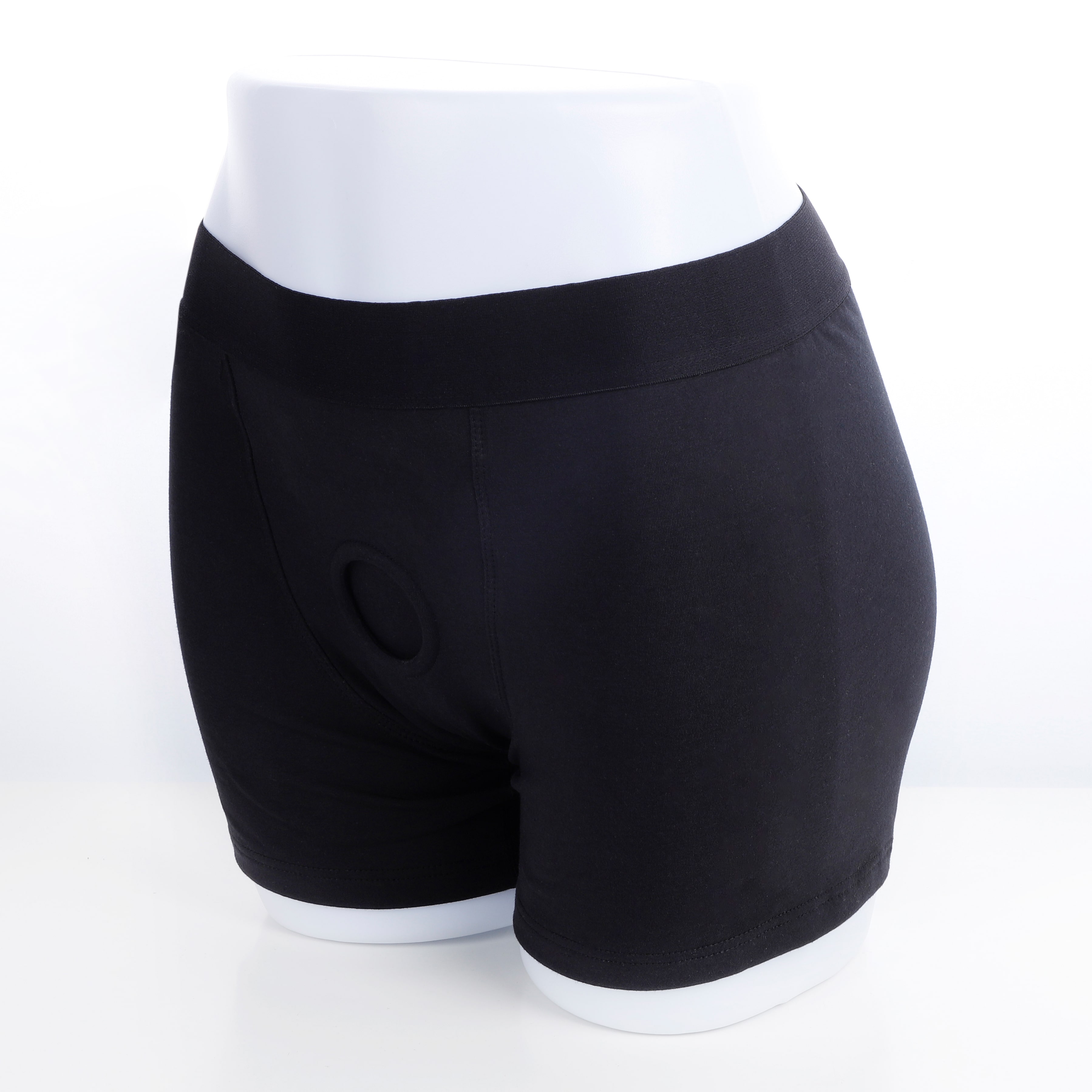 Boxer Strap on Brief Harness SnugHer Balck S-3XL