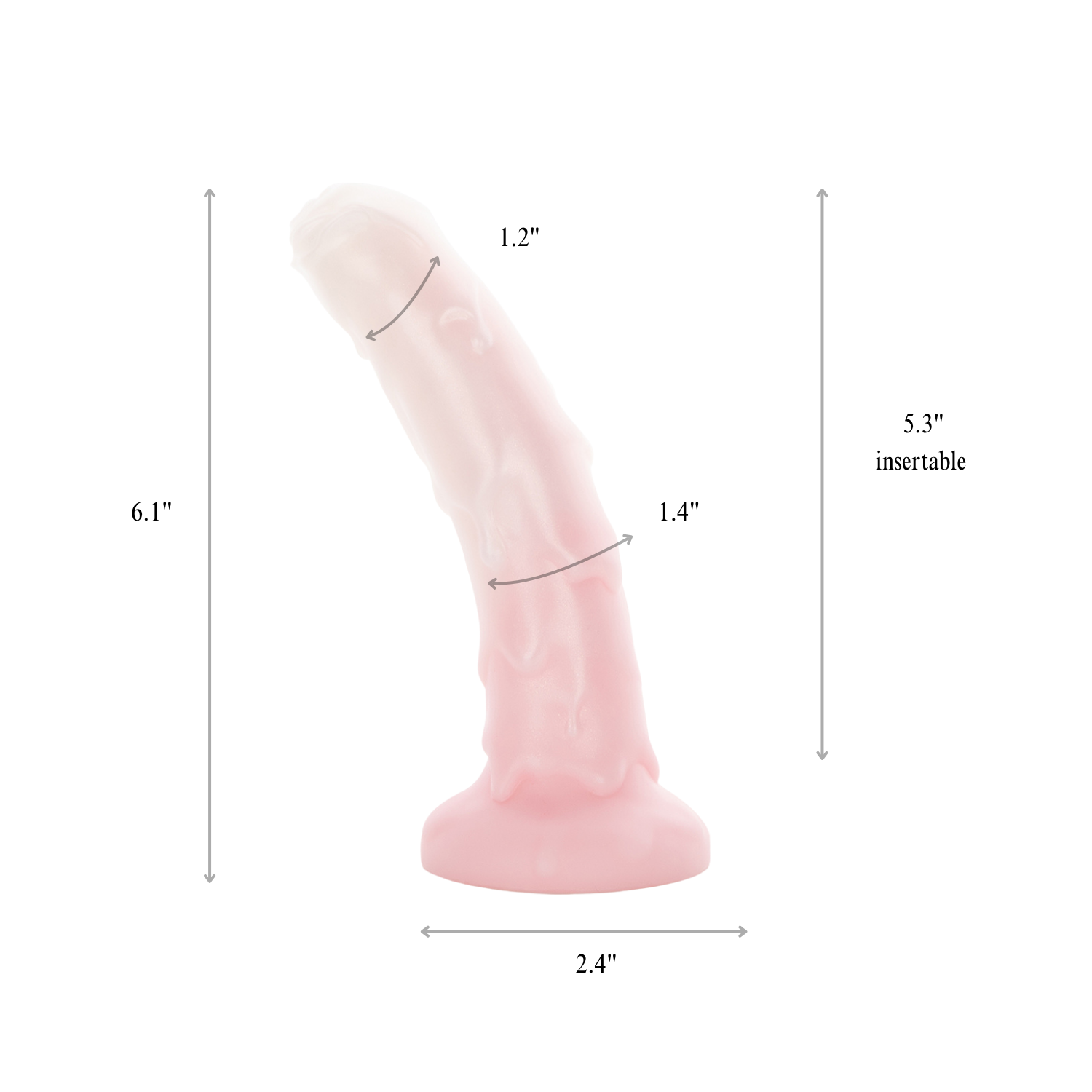 Mixed Color White Pink Strap On Flora