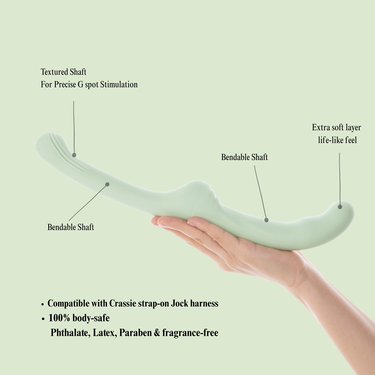 Bend Duo Double Dildo