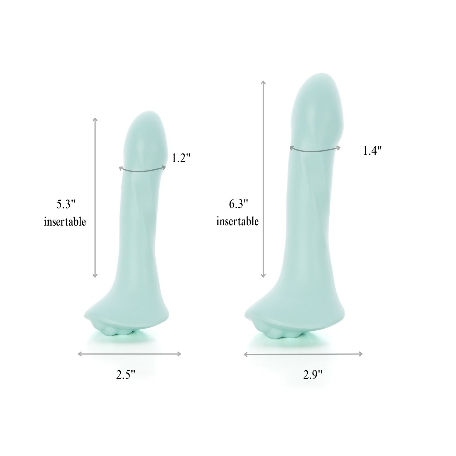 MeltHer Grinding Base Dual Density Strap On  