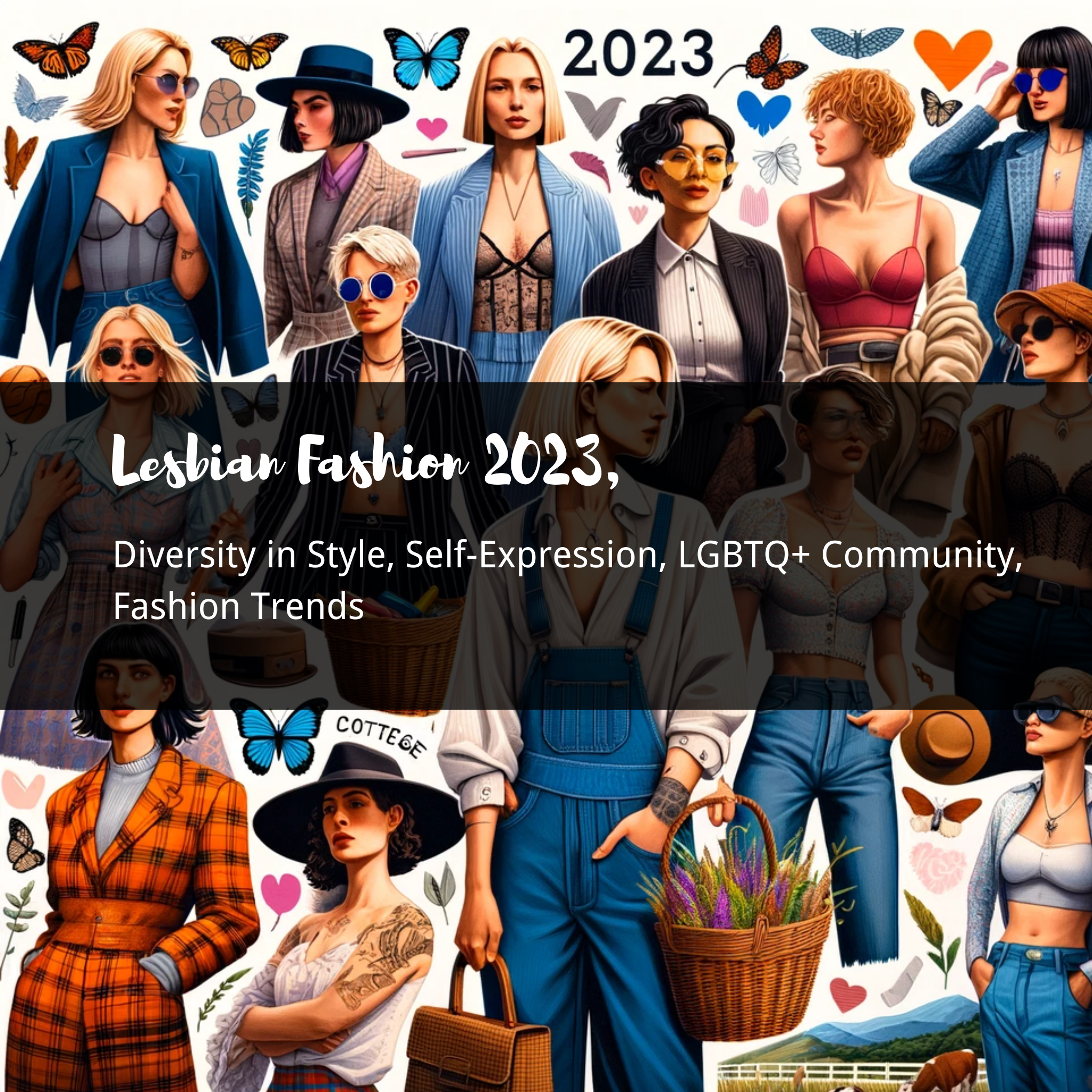 Embracing Diversity: 2023's Lesbian Fashion Trends - Femme, Butch, & Cottagecore