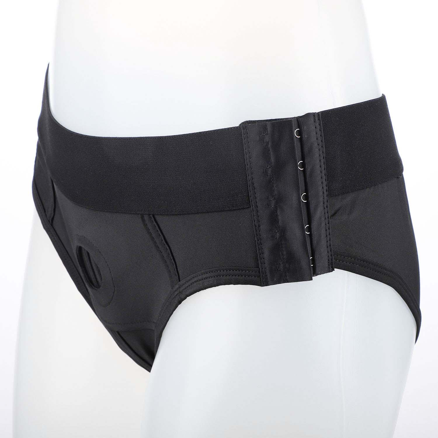  BRIEF HARNESS BLACK WITH BUCKLE