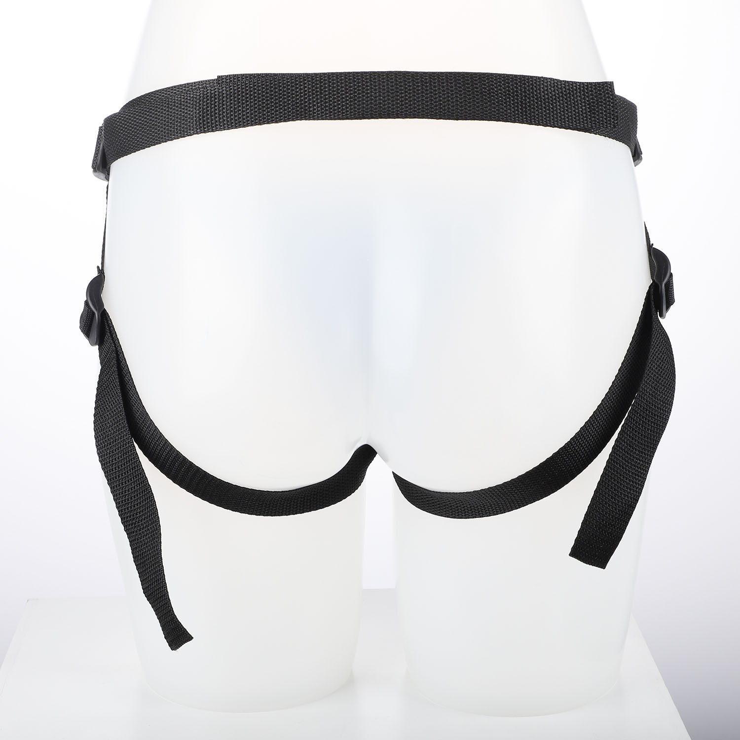 Strap on Dildo Luna+Black Adjustable Harness With O'ring