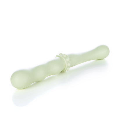 Classic Smooth Double Dildo Intimacy In Green