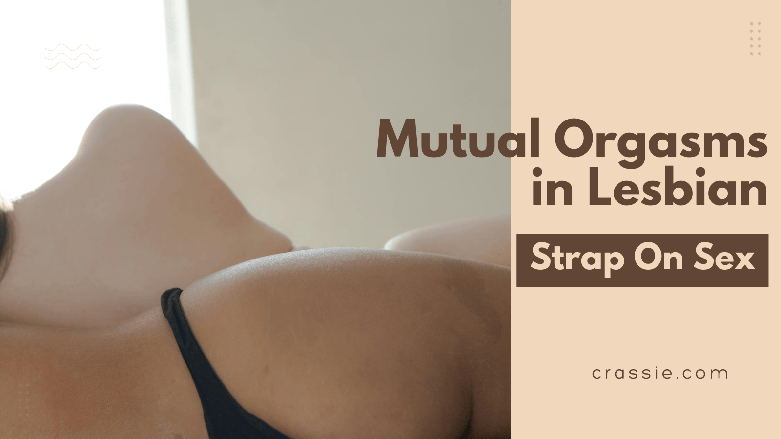 lesbian strap on sex