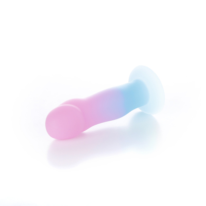 Curved Strap on Dildo Passionelle - Mixed Color
