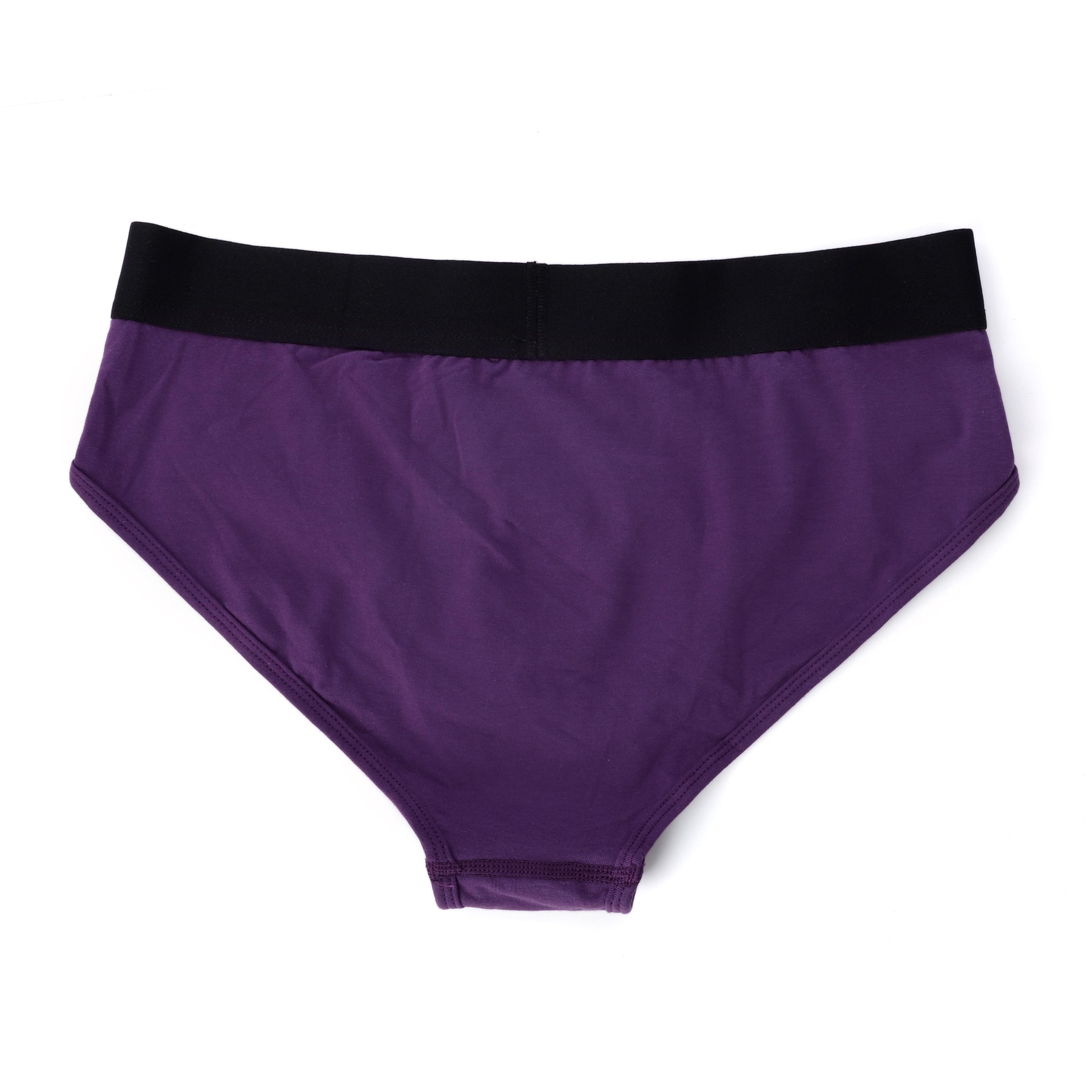 Purple Brief Dildo Harness 