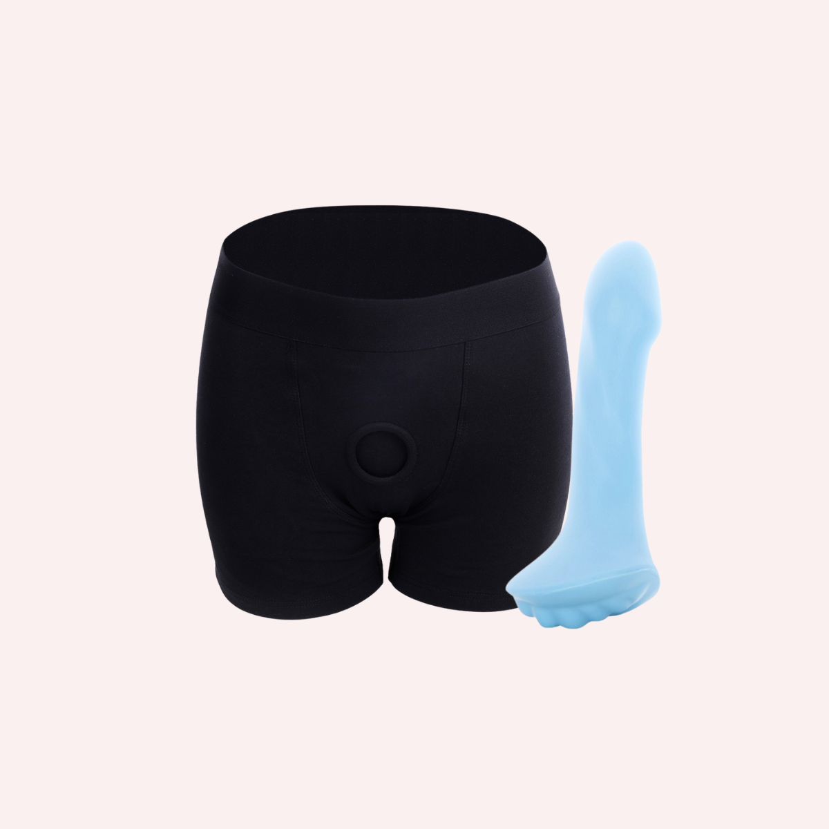 SnugHer Boxer Harness + Grinding Sex toy Strap Ons