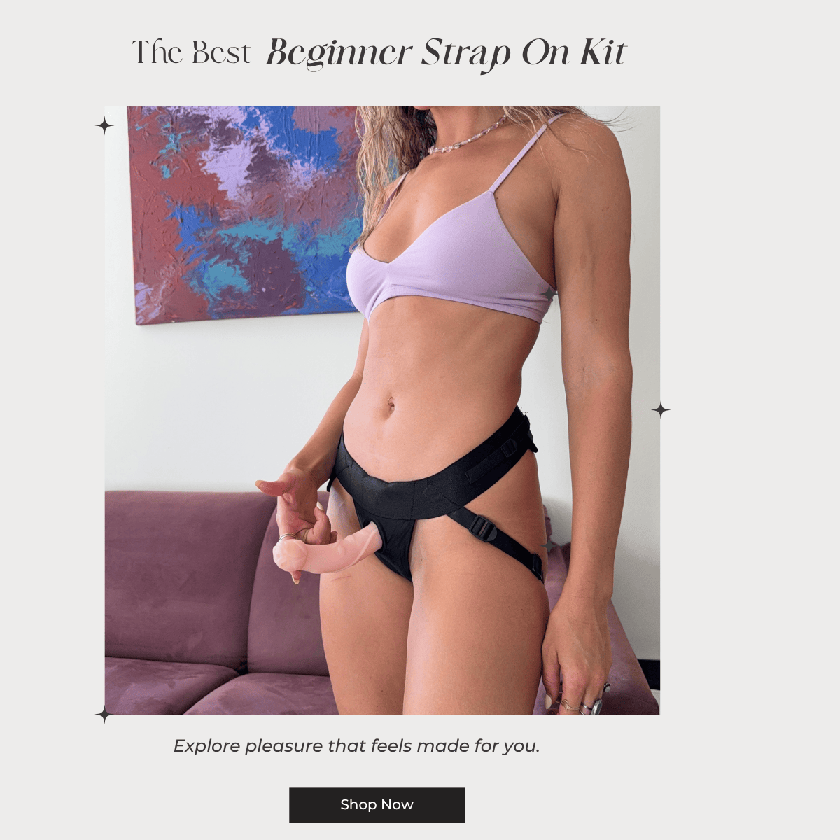 rose bendable dildo kit