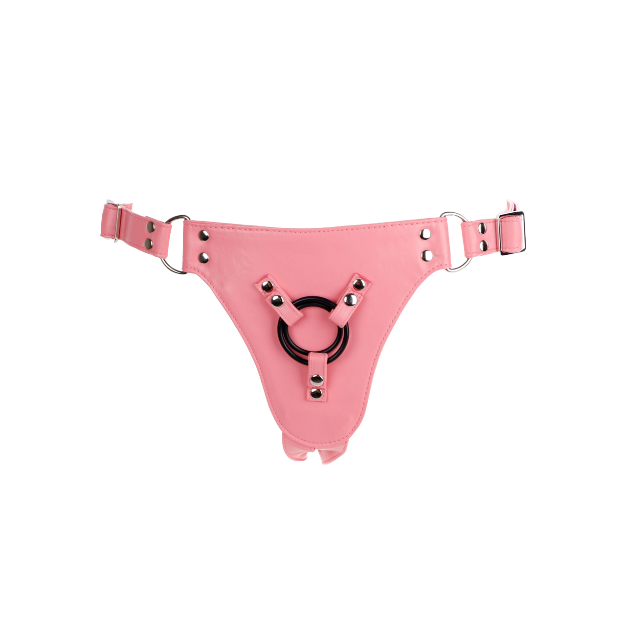 Lumiere Leather Strap On Harness