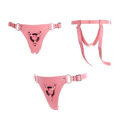 Lumiere Leather Strap On Harness