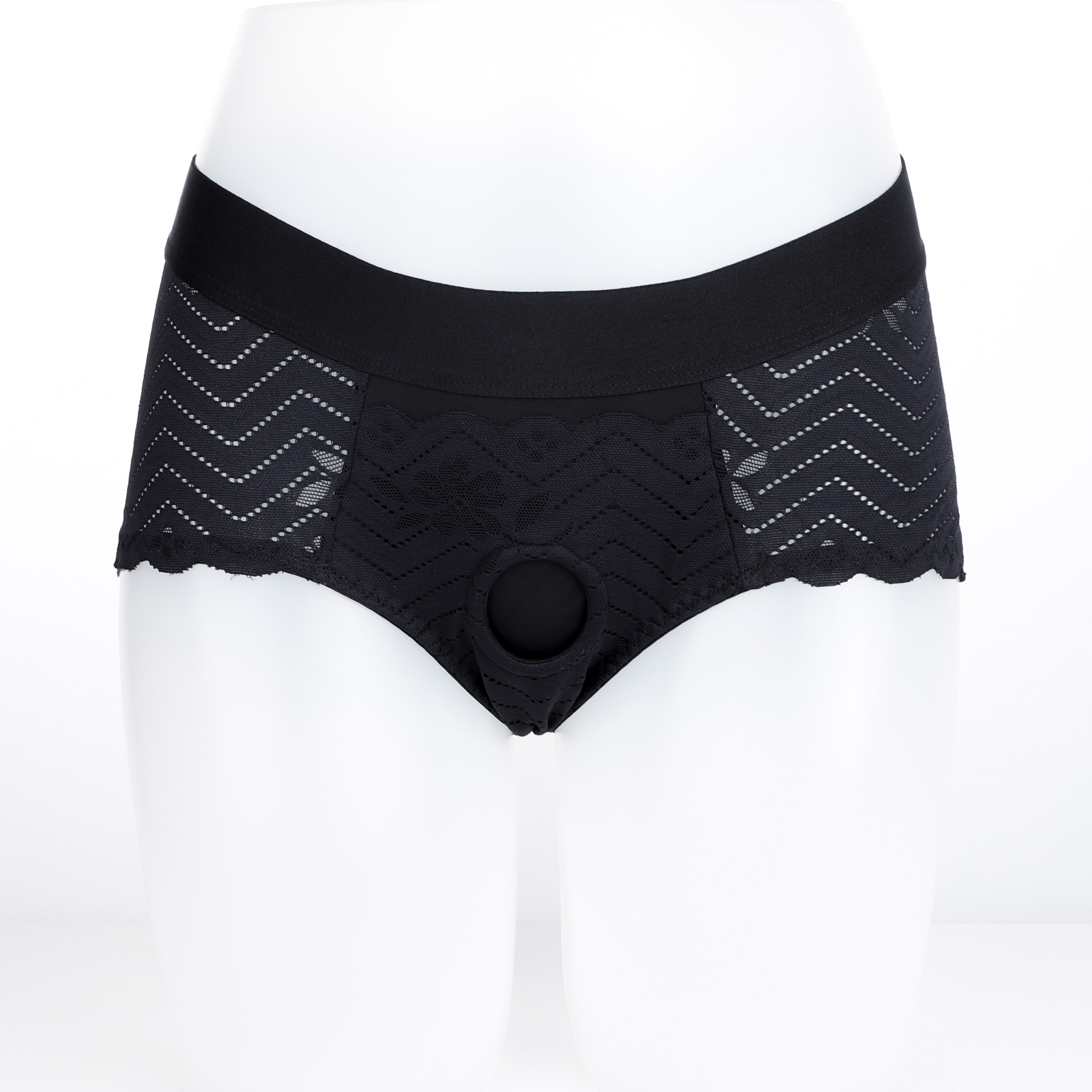 Crassie Kit | Strap On Harness Underwear + Blue Dildo   