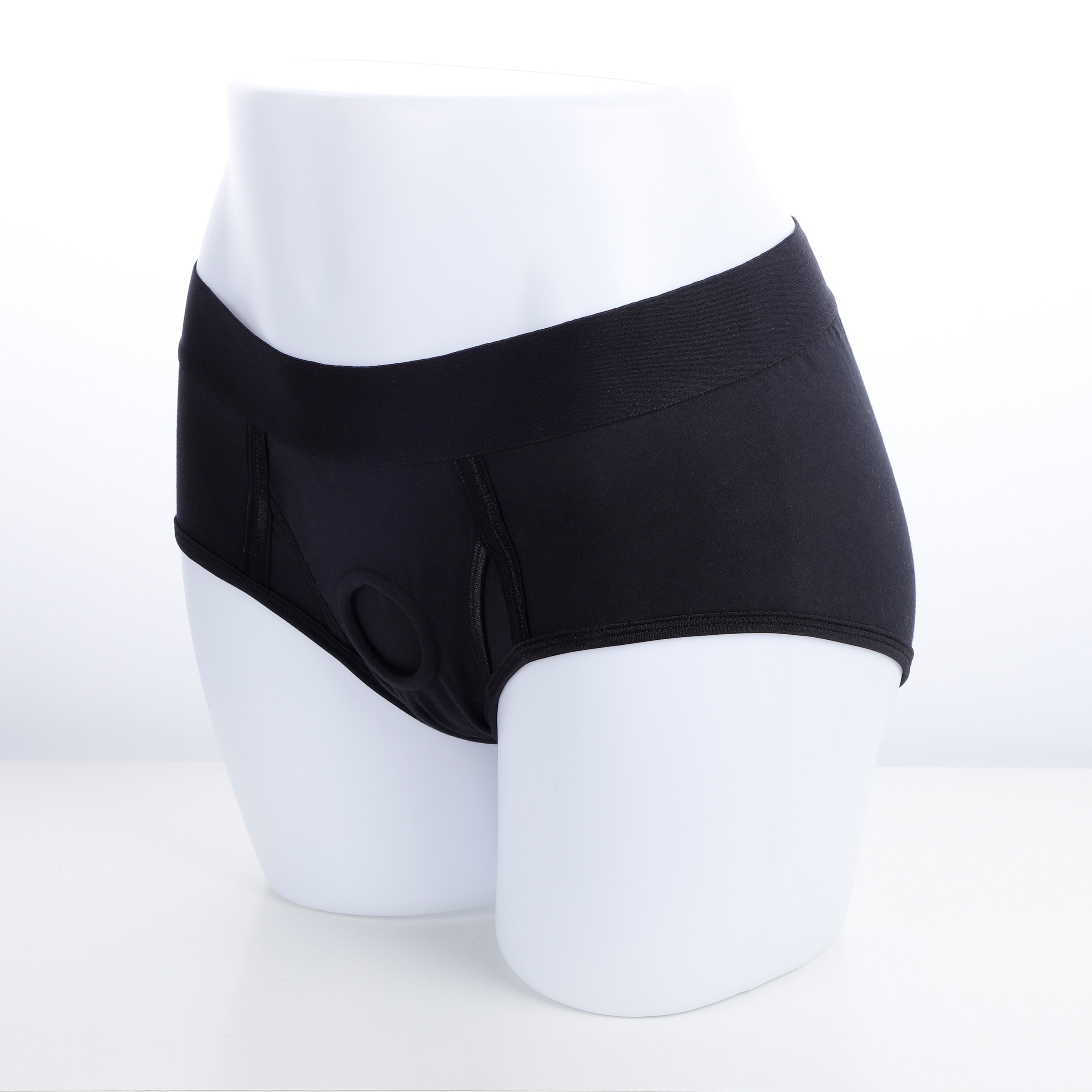 Strap On Briefs Dildo Harness LoveHer Black S-3XL
