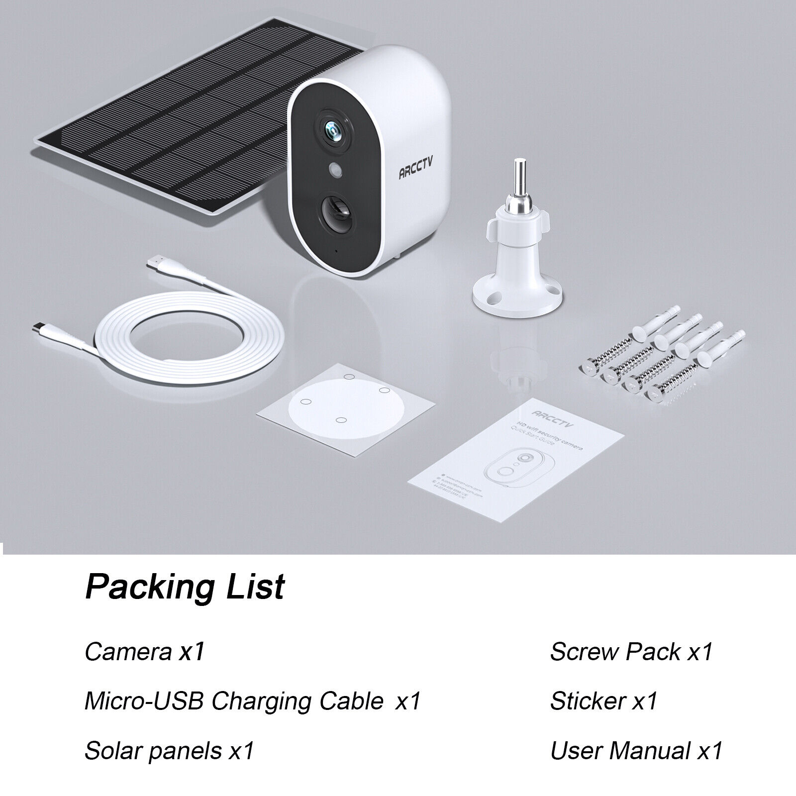 ARCCTV C2 Pro 4MP Battery Powered Camera
