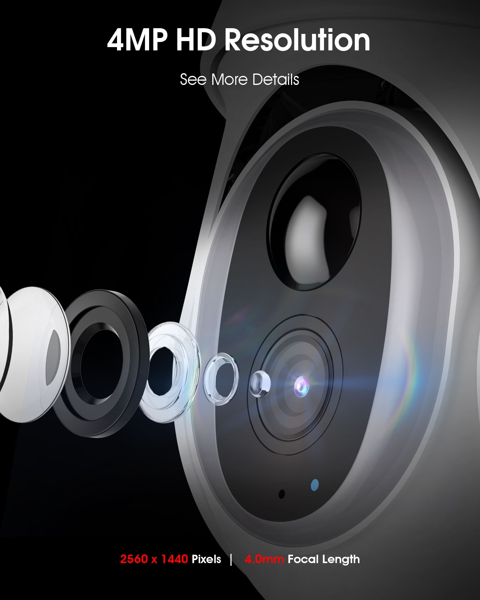 ARCCTV 4G LTE Cellular Security Camera Outdoor