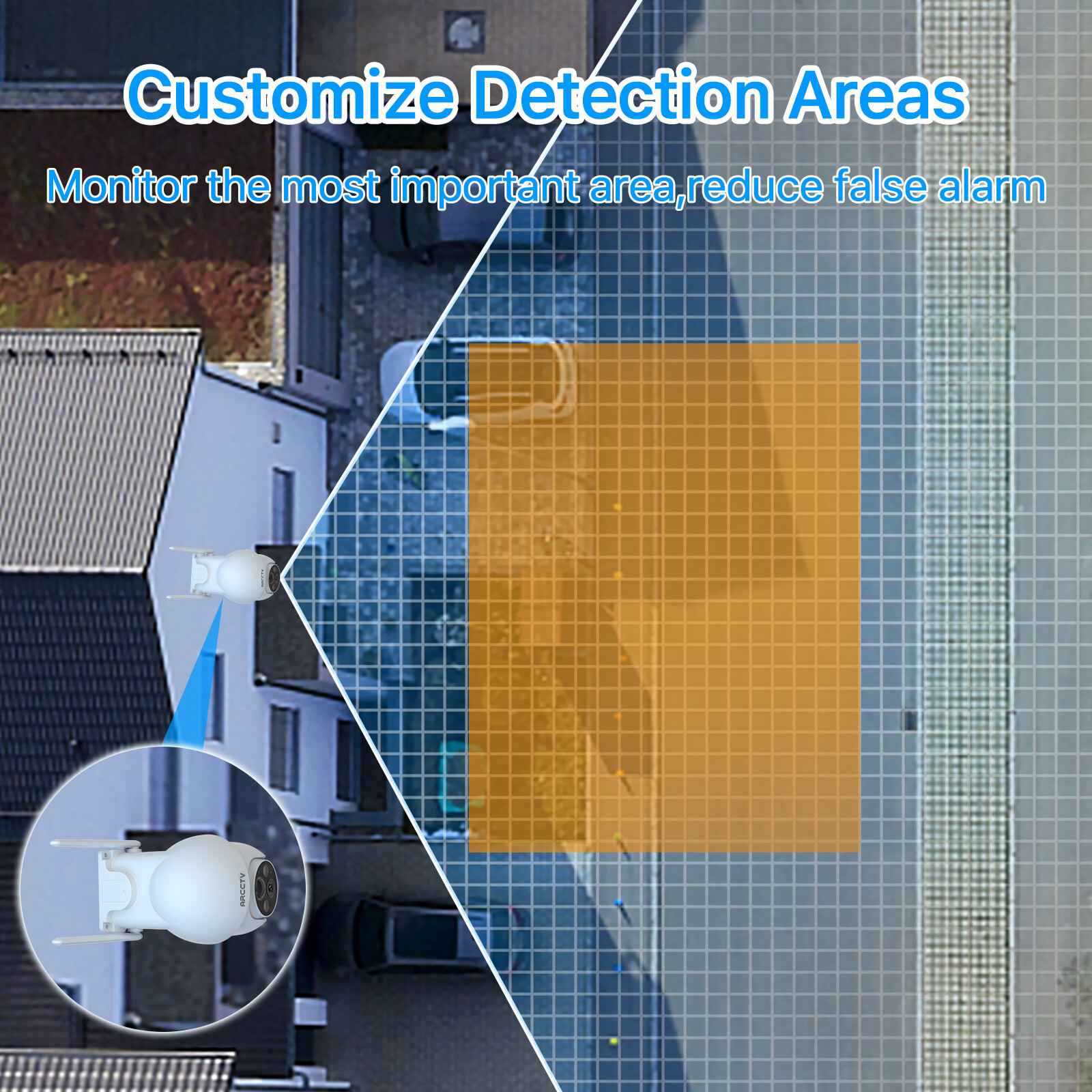 ARCCTV Q1 Max 4MP Solar Battery Camera