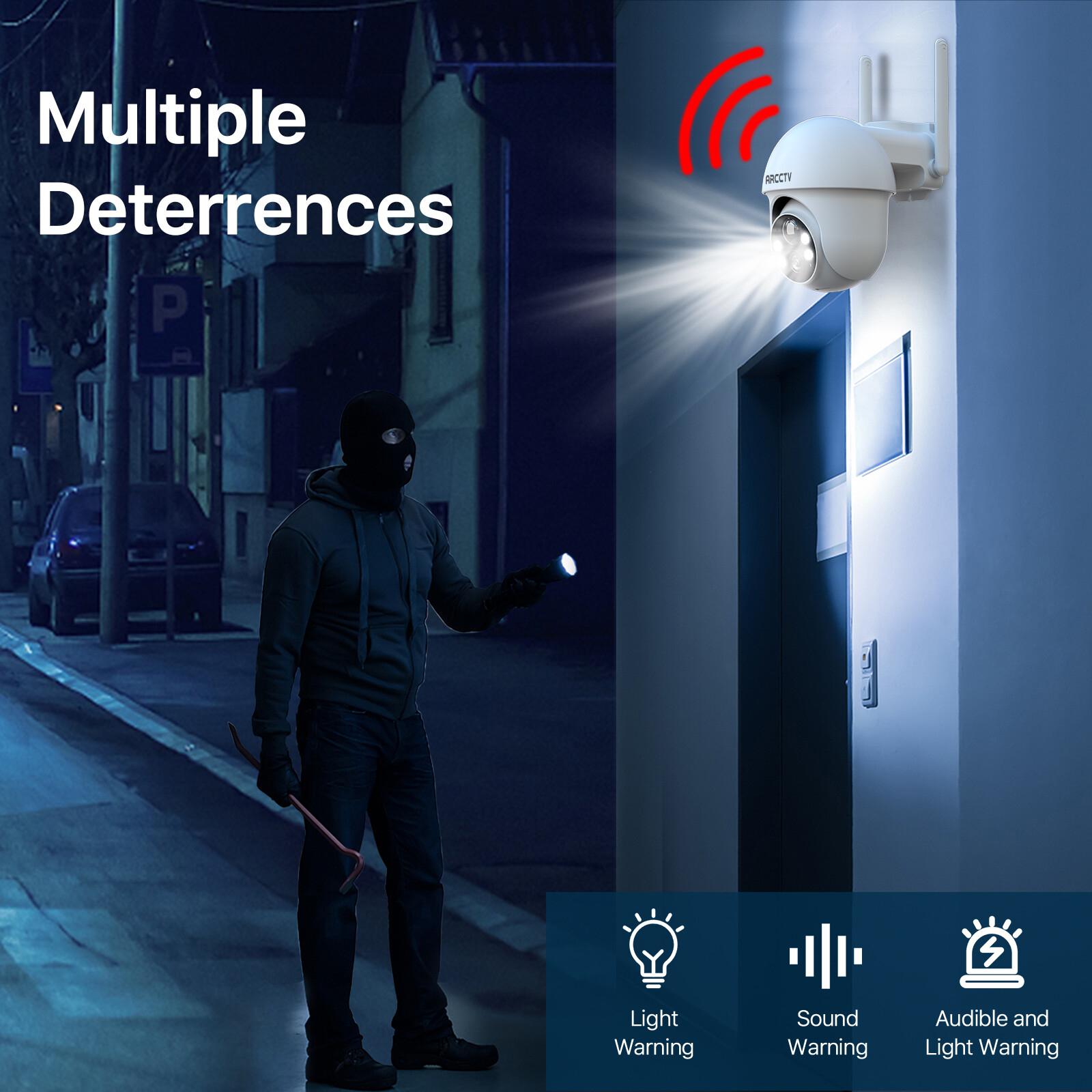 ARCCTV Q1 Max 4MP Solar Battery Camera