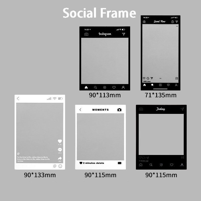 Dried Flowers Storage Stickers 