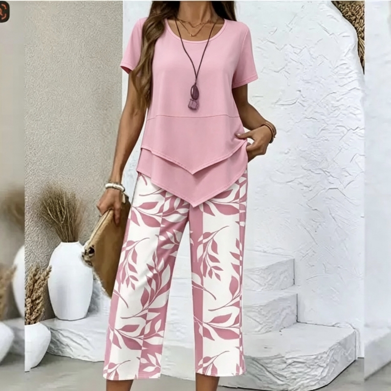 QUEENWAY - Two Piece Lounge Set