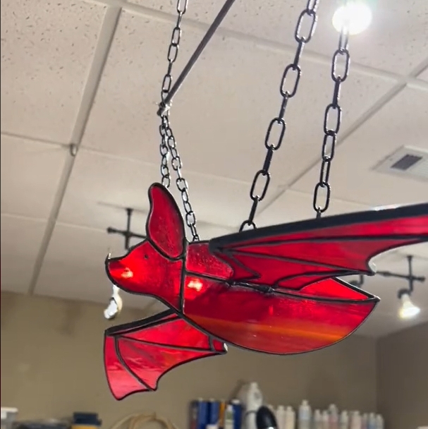 Handmade Art-3D Flying Dragon