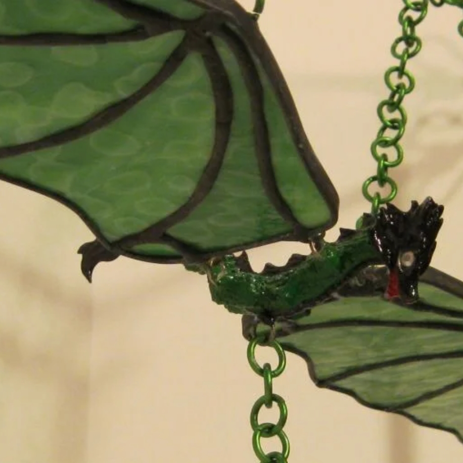 Handmade Art-3D Flying Dragon
