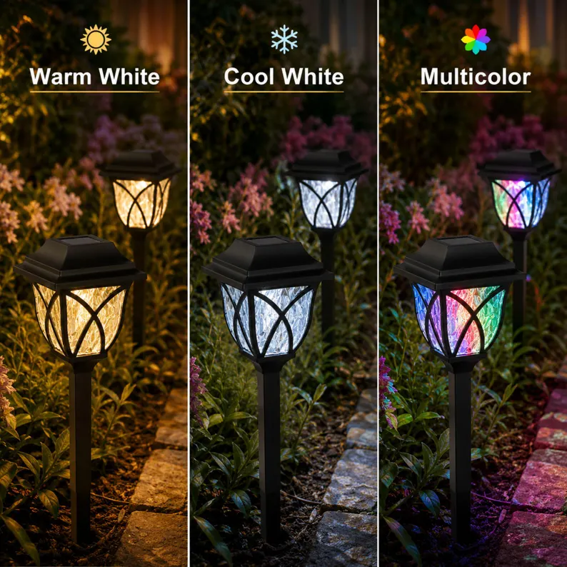 Outdoor Waterproof Solar Lights(4-Packs)