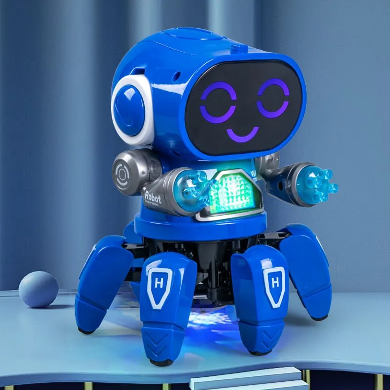 Funny Singing Robot Toy With Dancing Lights And Sounds