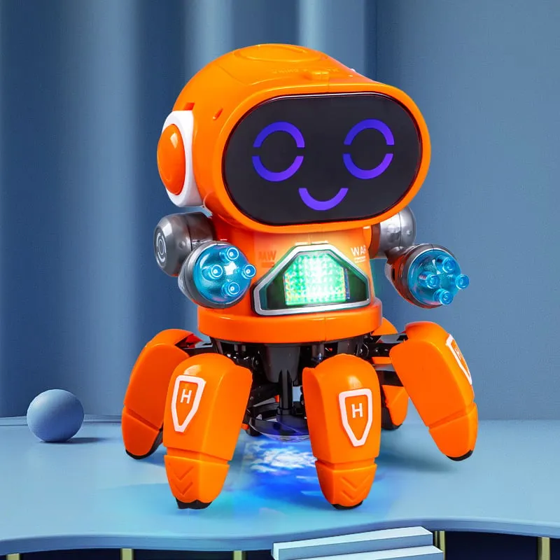 Funny Singing Robot Toy With Dancing Lights And Sounds