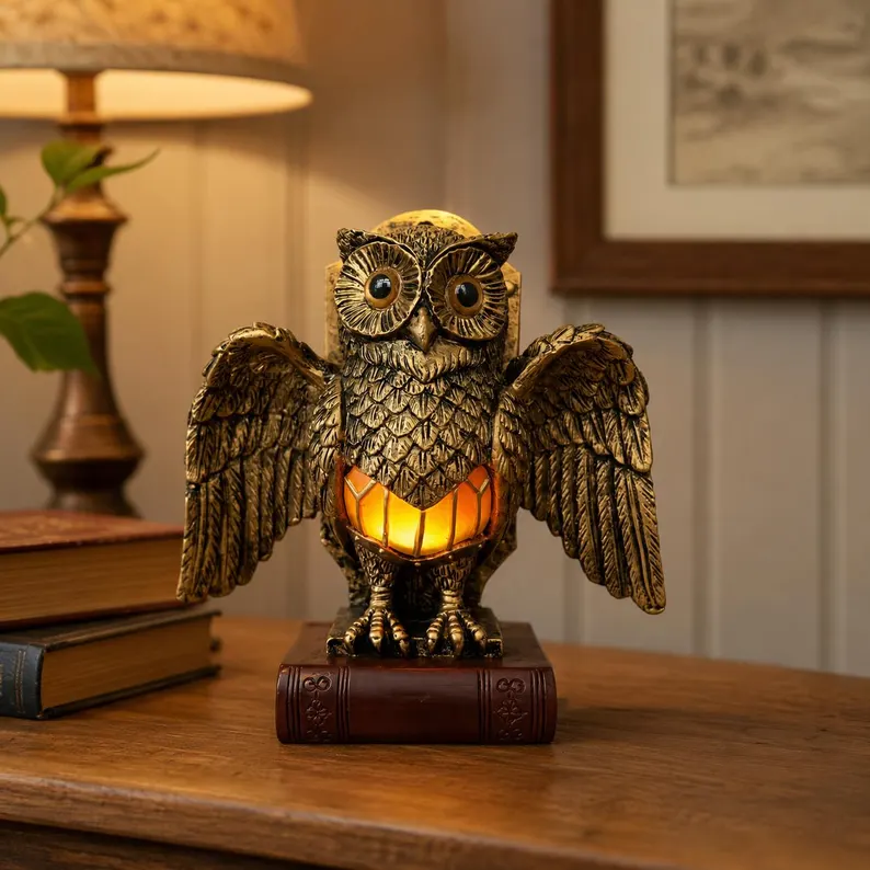 🎁Halloween Promotion 60% OFF - Vintage Owl Garden Wall Sconce
