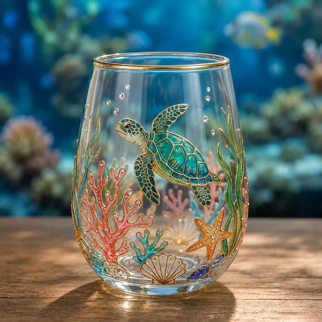 🌸🌿 Limited Edition 2026 Garden Morning Bliss Glass Tea Cup☀️☕