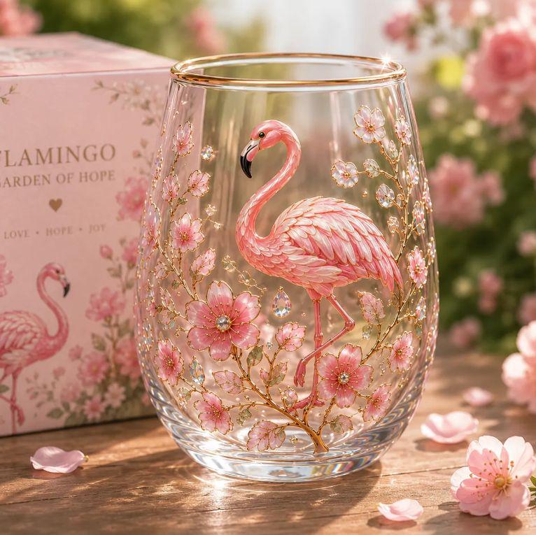 🌸🌿 Limited Edition 2026 Garden Morning Bliss Glass Tea Cup☀️☕