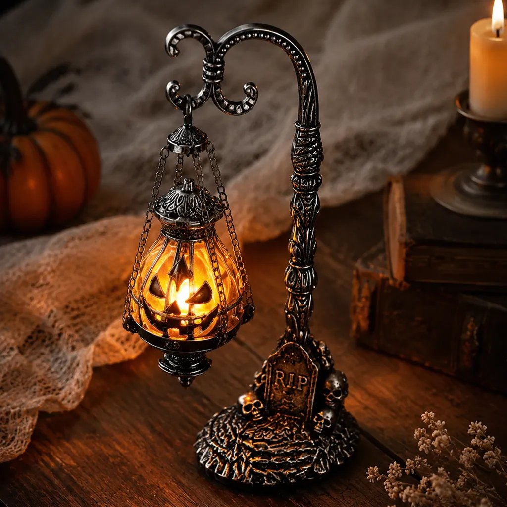🔥 LAST DAY 49% OFF 🎃 Gothic Pumpkin Lantern Stand