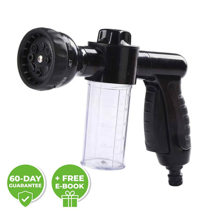 Multi-mode foam water gun