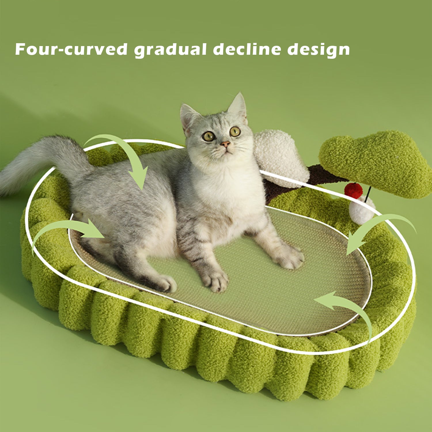Cat bed sisal cat scratching board