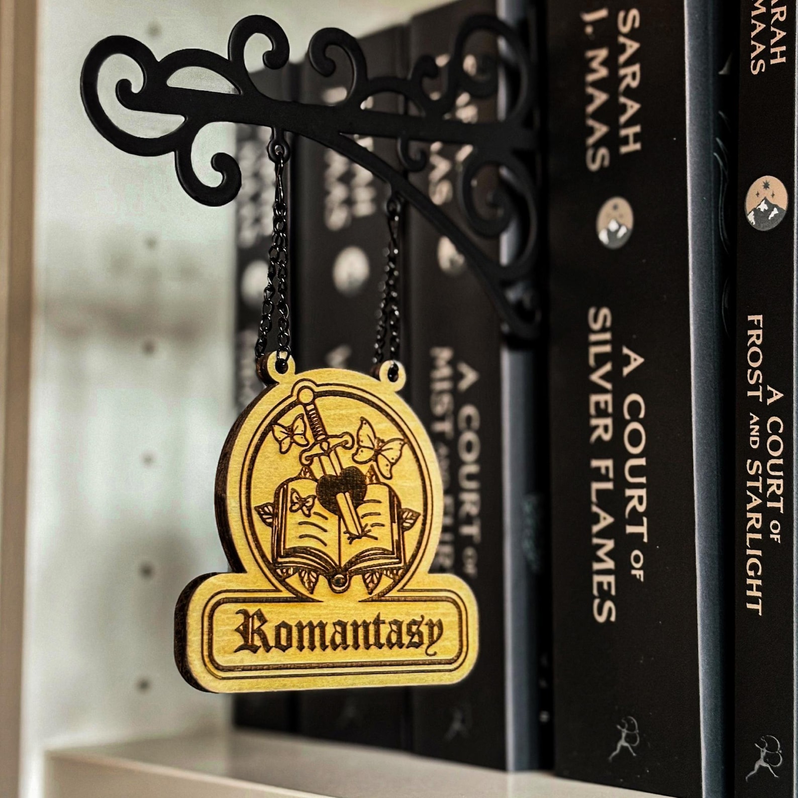 Custom Book Genre Shelf Dividers