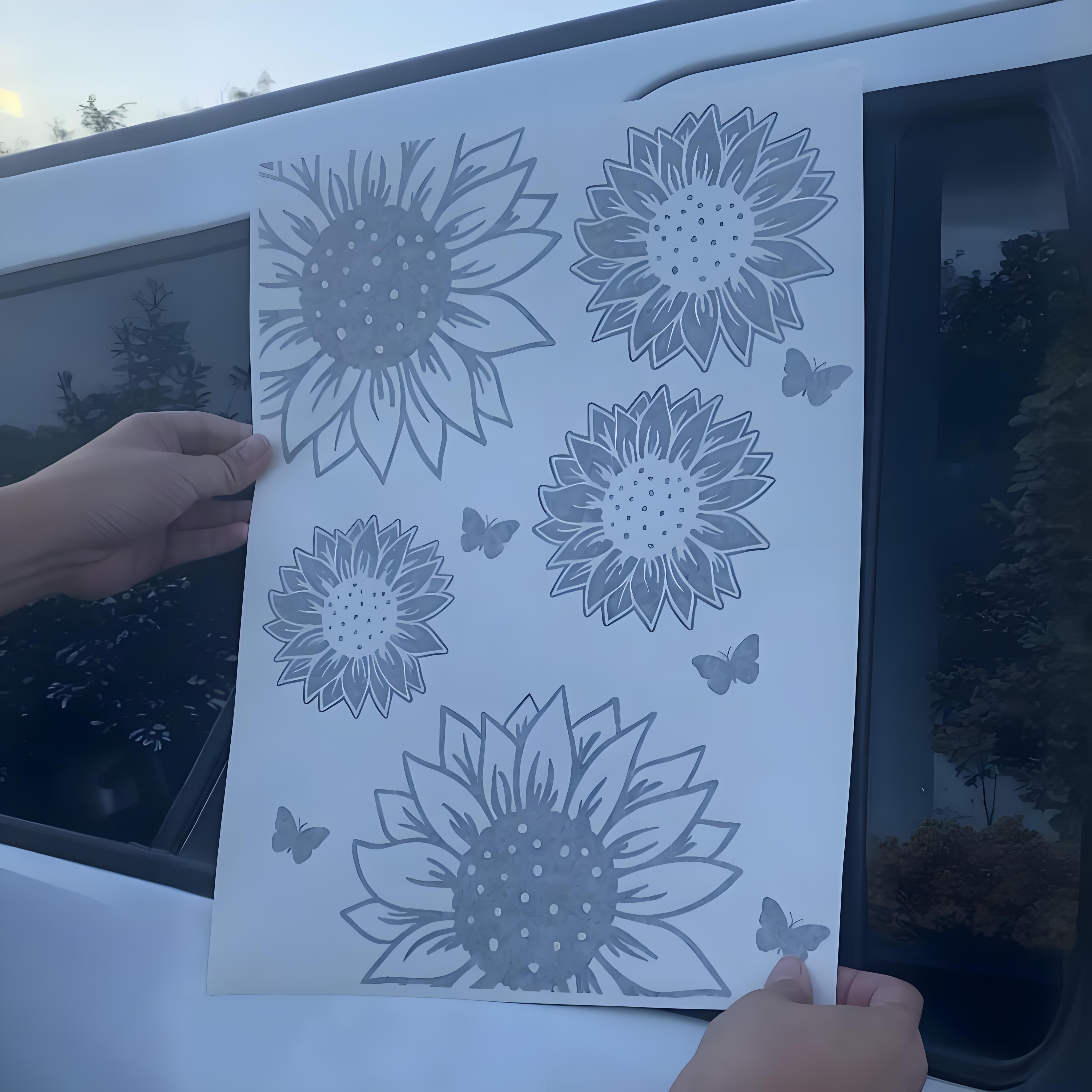Floral Car Decal
