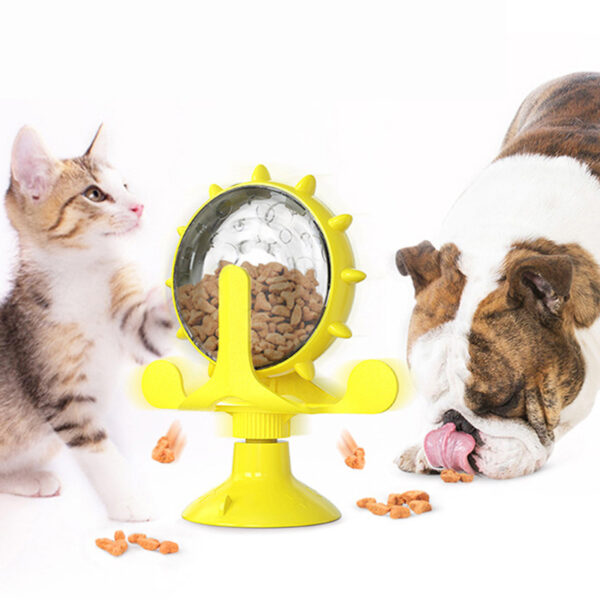 Spinner Wheel Food Leak Pet Toy