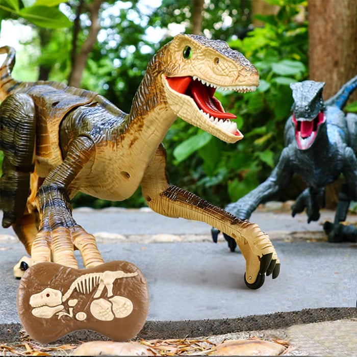 Mini 2.4G remote control dinosaur simulation electric sound light children's dinosaur toys(Buy 2 Free Shipping)