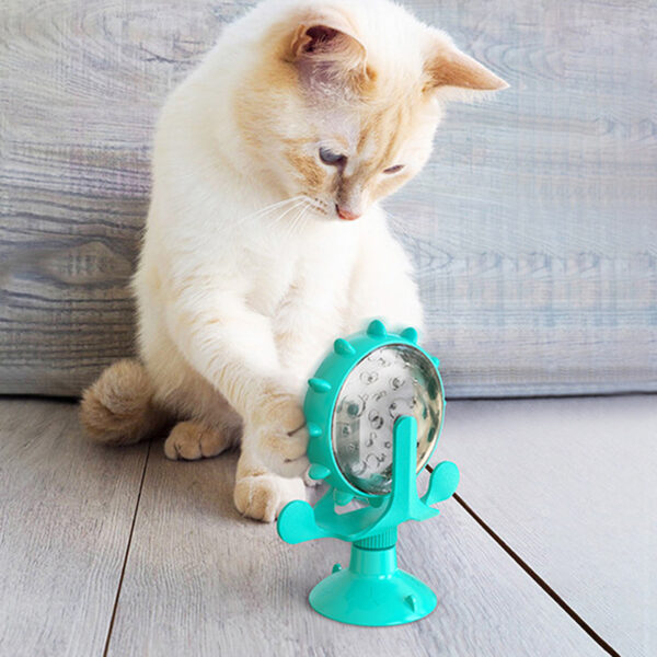Spinner Wheel Food Leak Pet Toy