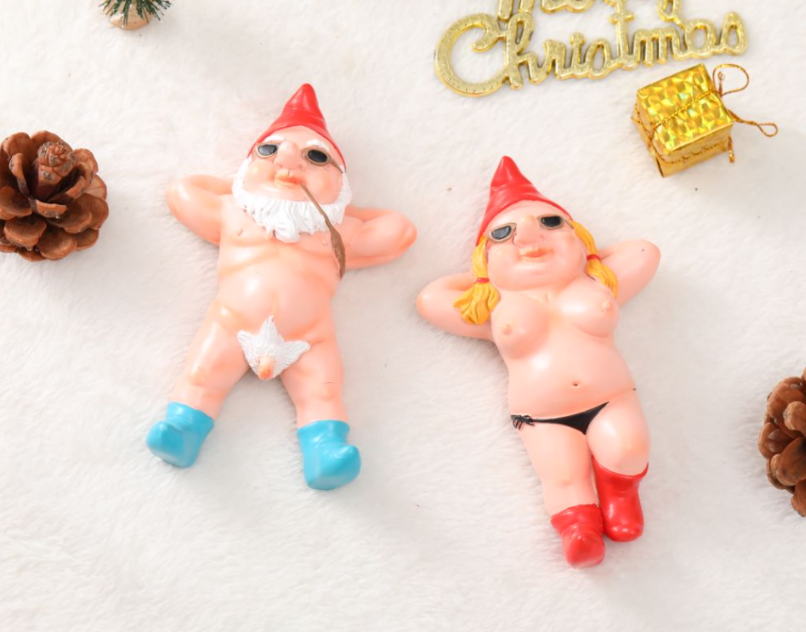 😍Funny Garden Statue Gnome Ornament