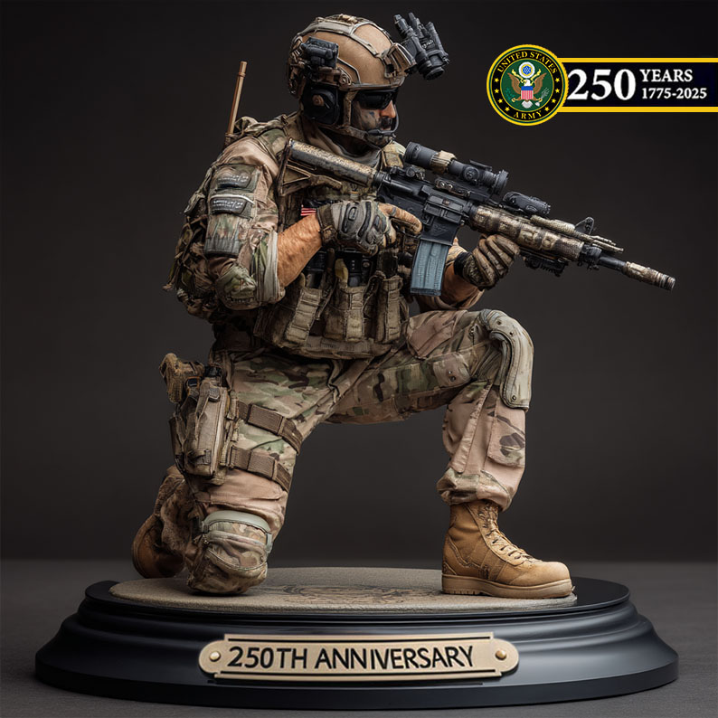 250th Anniversary Soldier Statue
