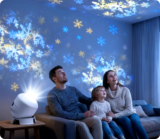 🔥LAST DAY 50% OFF🔥Dynamic Rotating LED Projector Light