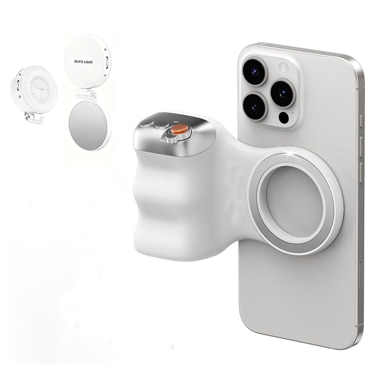 Magnetic Phone Camera Grip with Shutter
