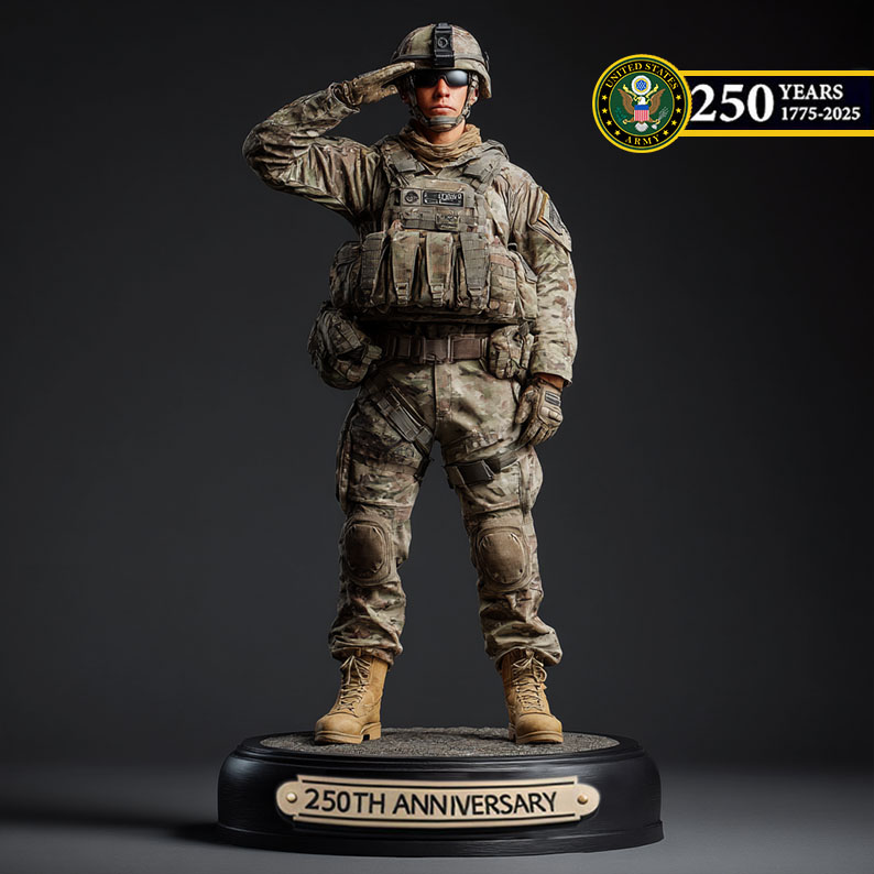 250th Anniversary Soldier Statue