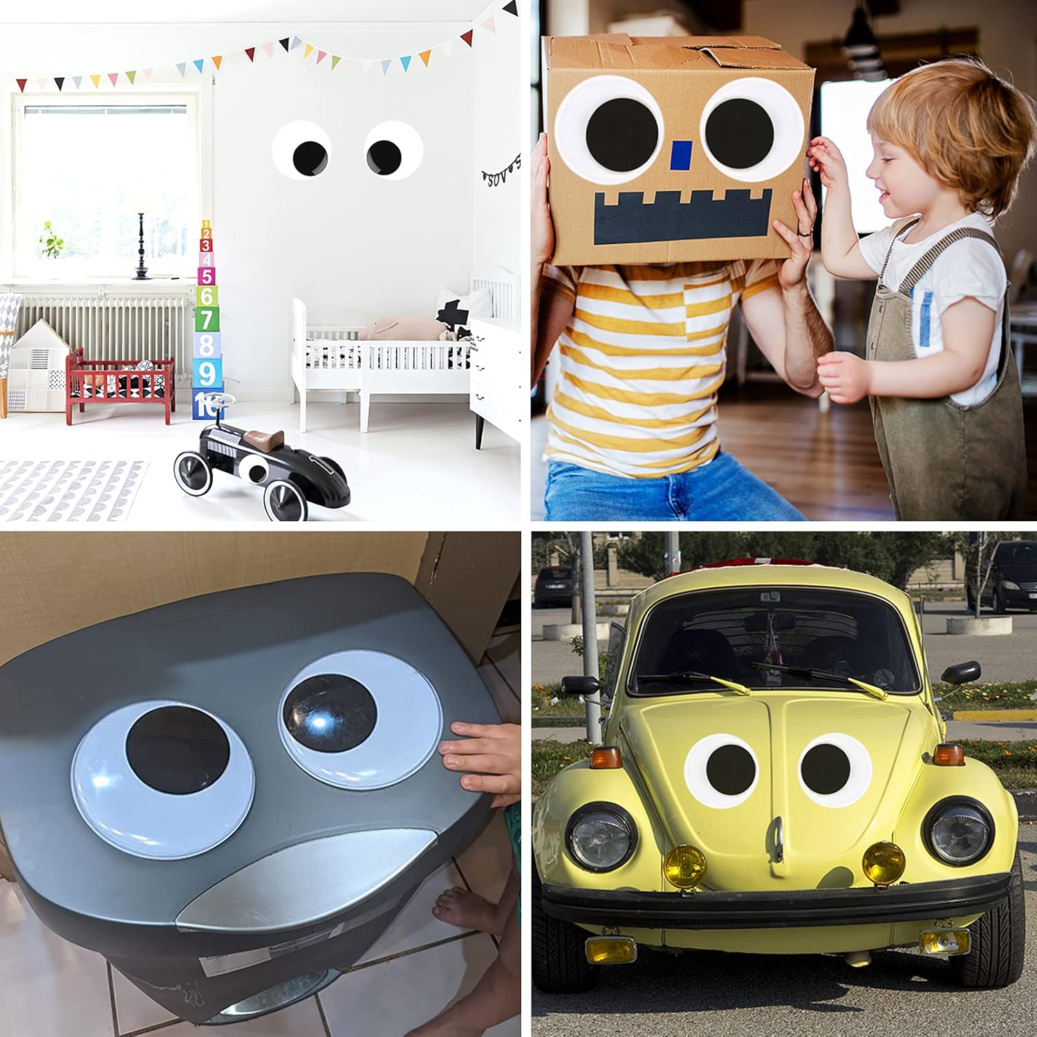 🔥Giant Wiggle Googly Eyes with Self Adhesive