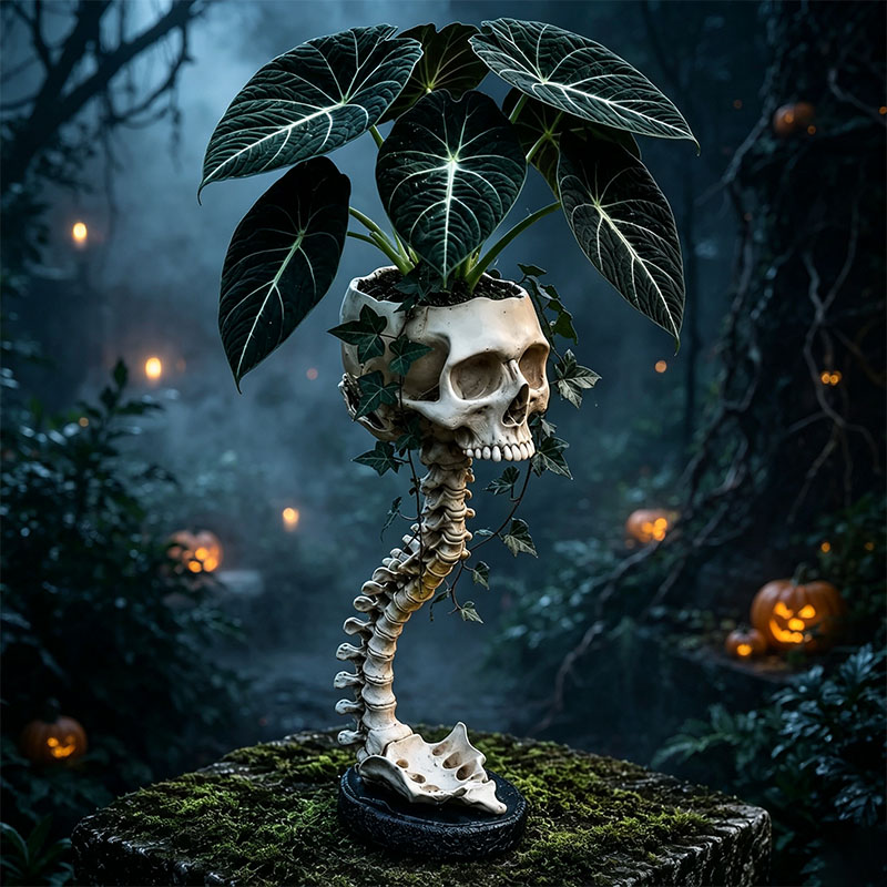 💥 Flash Sale 50% OFF 💀 Skull Planter Bold Decor for Plant Lovers