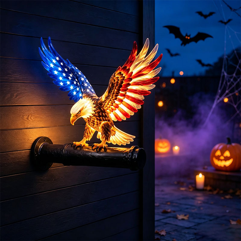 🦅 America 250th Anniversary Patriotic Eagle Wall Light